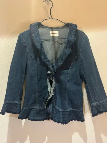 모리걸 아우터 데님 자켓