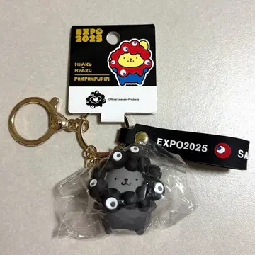 블랙 미야쿠 미야쿠미야쿠 산리오 만박 키링 폼폼푸딩