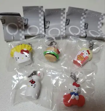 헬로키티 아메리칸 디자인 메지루시 액세서리 5종 컴플리트 세트