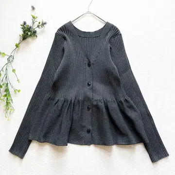 [컨디션 최상] 개럴개런트 세탁 가능한 페플럼 가디건 2way 2024