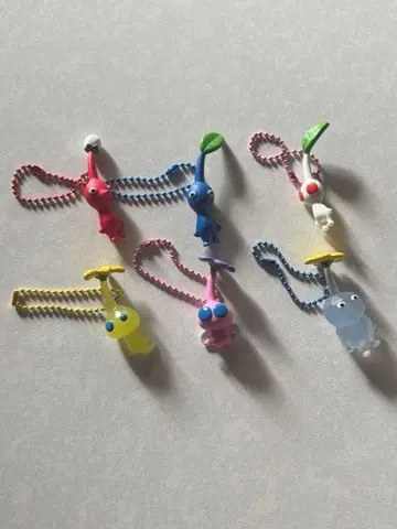 피크민 키링 6개 세트