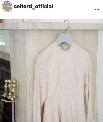 celford 아이보리 레이스 원피스