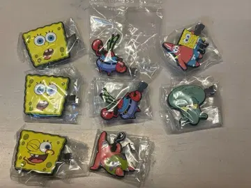 캡슐 토이 스펀지밥 헤어 클립