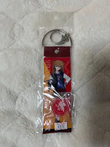 미사용 새상품 빅 키링 아스카 에반게리온 신칸센