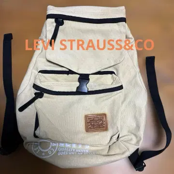 LEVI'S 캔버스 백팩 베이지