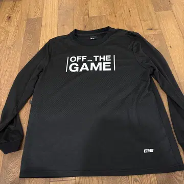 OFF THE GAME 파이터즈 블랙 L 긴팔 티셔츠