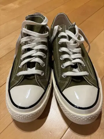 CONVERSE 척테일러 올리브 로우컷 스니커즈