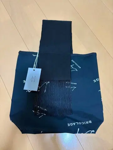 ligo 블랙 프린지 토트백