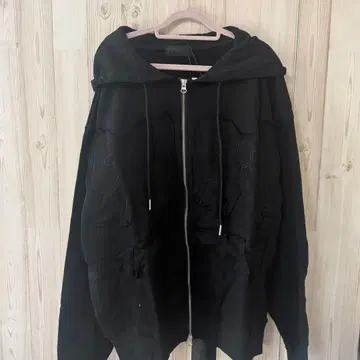 한국 YOUHEE 유희 후드티 리본 후디 블랙