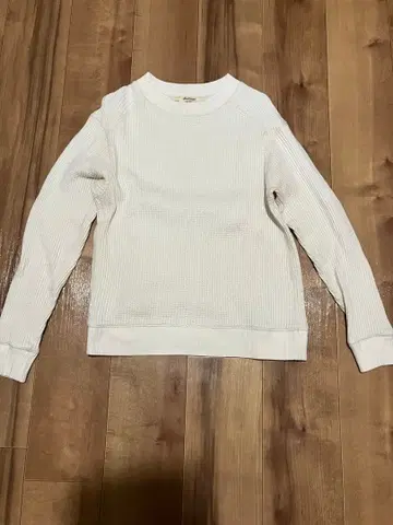 Jackman 잭맨 와플 미드 넥 아이보리 M 사이즈