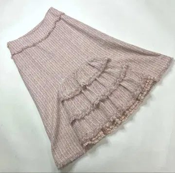 [ 새상품급 ] 핑크하우스 핑크 트위드 스커트 / 정가 41,800-