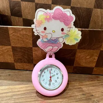 [ 즉시 구매 환영 ] 키티 릴 달린 간호사 시계 의료 회중시계