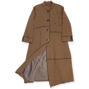 [ 새상품급 ] COSA-NOSTRA 융모 보일 울 맥시 길이 롱 코트