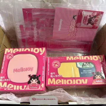 mellojoy 럭셔리 수플레 스트로베리, 버터 세트