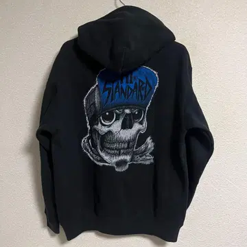 HI-STANDARD 하이스탠다드 스컬 지퍼 후드티 XL 하이스