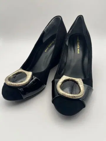 [ 새상품급 ] 츠모리치사토 워크 고양이 스웨이드 펌프스 24cm