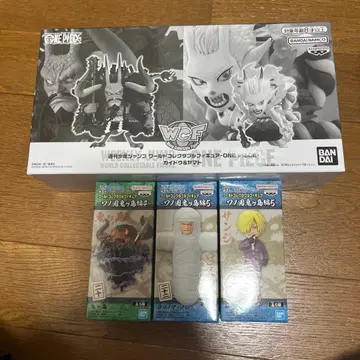 원피스 월드 컬렉터블 피규어 와노쿠니 상디 조로