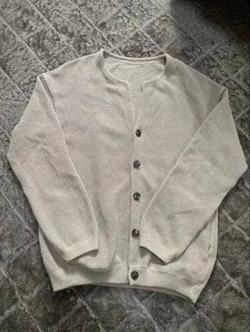 crepuscule 18aw Moss Stitch Cardigan