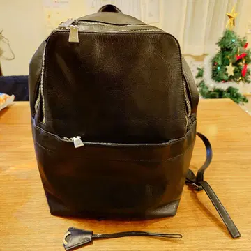 aniary (아니아리) 가죽 백팩 (블랙)