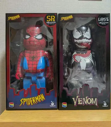 베어브릭 베놈 스파이더맨 해피 복권 SP상 LAST상