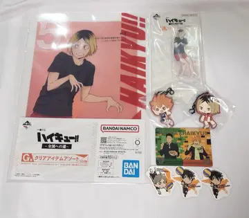 하이큐!! ~전국으로 가는 길~ 제일복권 & 콜라보 스티커, 카드