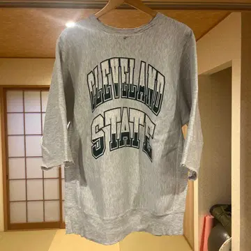 90s 챔피온 리버스 위브 컷 맨투맨 USA제