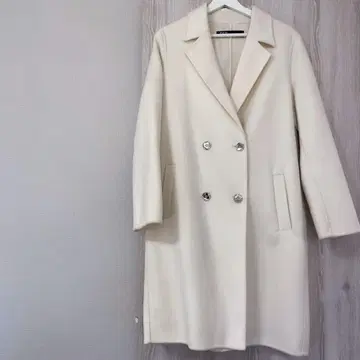 [ ZARA ] 울 블렌드 마스큘린 코트 택 포함 새상품