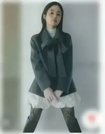 snidel 리버 리본 자켓