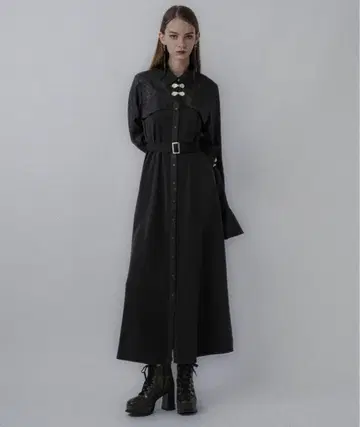 HARE 자카드 차이나 볼레로 원피스