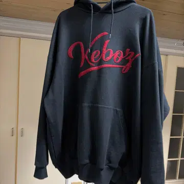 Keboz 블랙 후드티 M