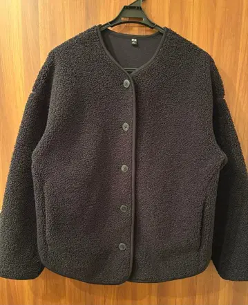 새상품급 유니클로 UNIQLO 보아 가디건 2024년판 S 블랙