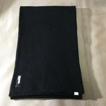 NEIGHBORHOOD 블랙 머플러 울