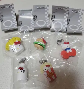 헬로키티 아메리칸 디자인 메지루시 액세서리 5종 컴플리트 세트