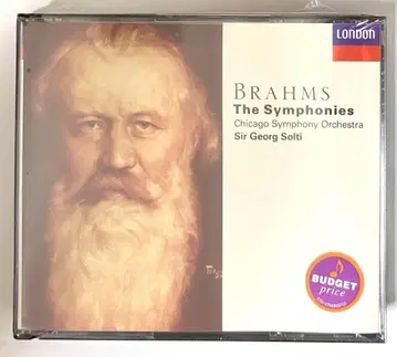브람스: 교향곡 전집 / 솔티, 시카고 심포니 오케스트라 CD 4장