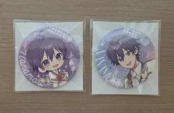 AGF 스토푸리 나나모리. 군 캔뱃지 2개 세트