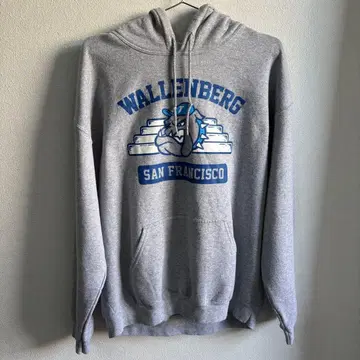 Thrasher 후드티 WALLENBERG 샌프란시스코 그레이 L