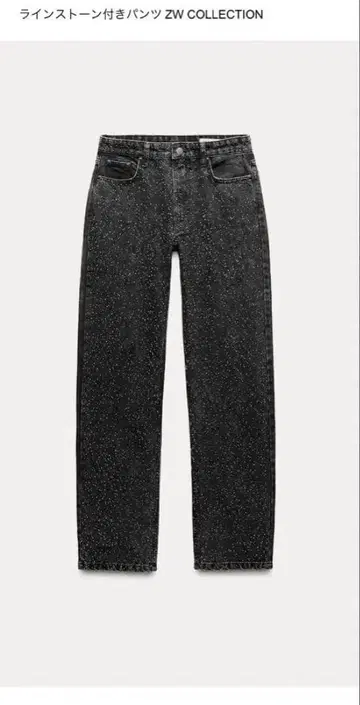 큐빅 장식 팬츠 ZW COLLECTION
