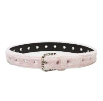 [ 즉시 완판 아이템 ] AFB 라이트 핑크 퍼 벨트