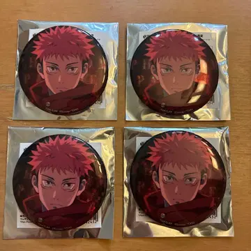 주술회전 시부야 사건 환영야행 본점 팬퍼레이드 이타도리 유우지 캔뱃지