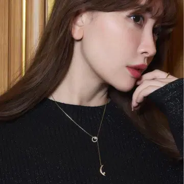 Her lip to 골드 체인 목걸이 월