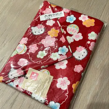 헬로키티 보자기 대형 빨간색 레드