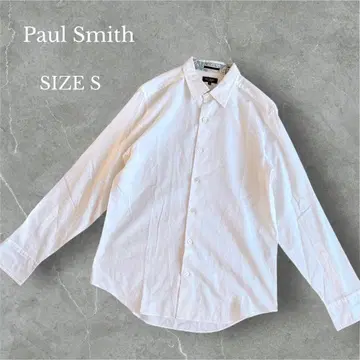 폴스미스 긴팔 셔츠 화이트 코튼 소재 트래디셔널 계열 심플