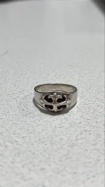 실버925 장식 무늬 반지