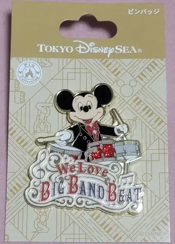 [ 새상품 ] 디즈니 빅밴드 비트 핀 배지