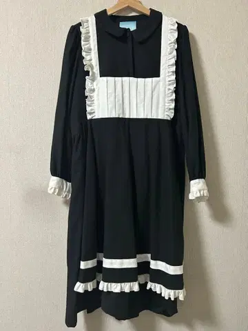 [ Satoi ] 플란넬 메이드 원피스 [ 미사용 ]