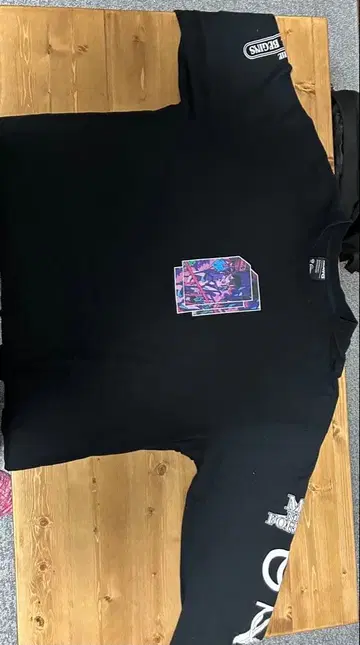 계속 한밤중이면 좋을 텐데 롱 티셔츠