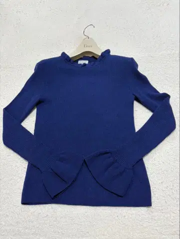 MACKINTOSH PHILOSOPHY 프릴 니트 블루 사이즈 38