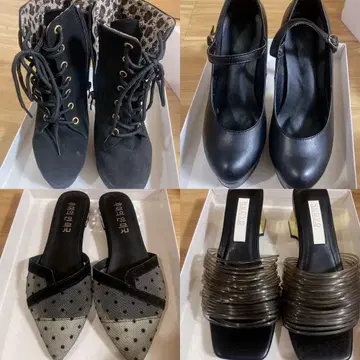 여성 신발 세트 (부츠 & 힐)