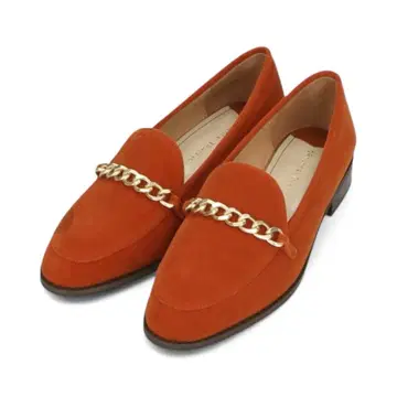 오리엔탈 트래픽 오렌지 벨로아 로퍼 24.5cm 00148