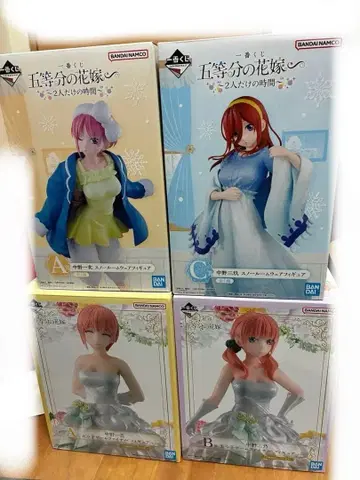 제일복권 5등분의 신부 피규어 묶음 판매